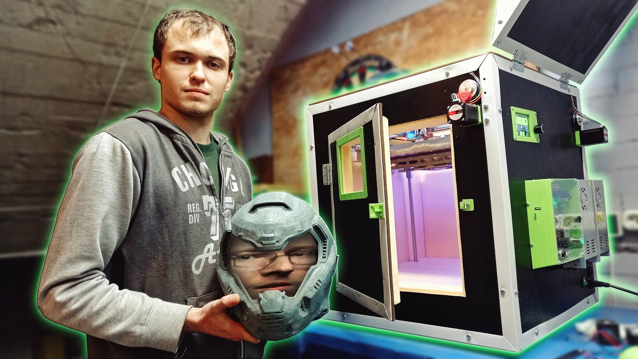 3Д-принтер своими руками. В гостях у создателя. Часть 2 - YouTube