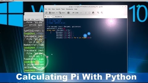 Calculating Pi With Python