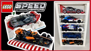 I Built Custom Displays for LEGO Speed Champions Cars!