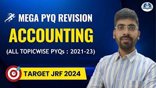Mega PYQ Revision | Accounting | UGC NET Commerce | Management | Target JRF 2024