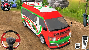 New Van Minibus Driving Games - Minibus Simulator 3D - Bus Game Android Gameplay