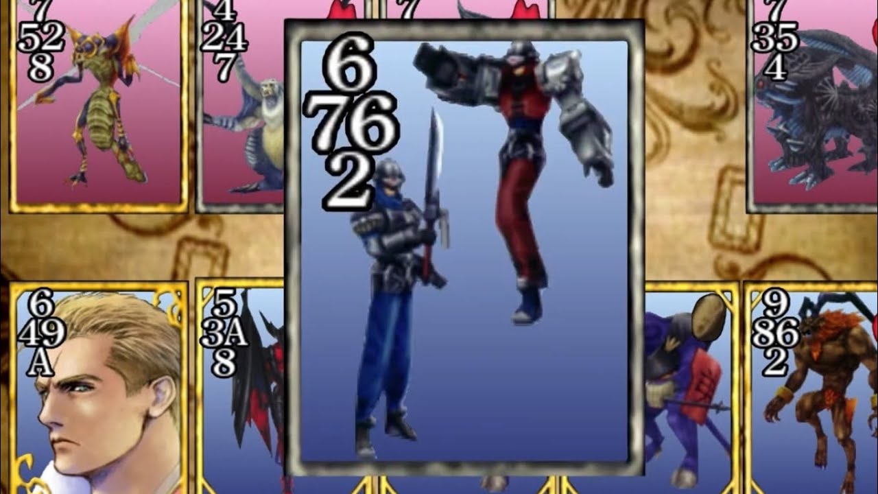 Final Fantasy VIII — How to acquire the Wedge, Biggs Card