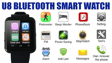 How to Setup U8 SmartWatch With Mobile Installing BTNotifications Application