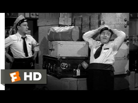 Abbott and Costello Meet Frankenstein (2/11) Movie CLIP - Keep Your Shirt On (1948) HD