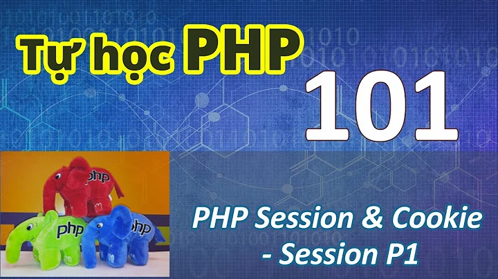 Tự học PHP - Bài 100 Làm việc với Session - Phần 1