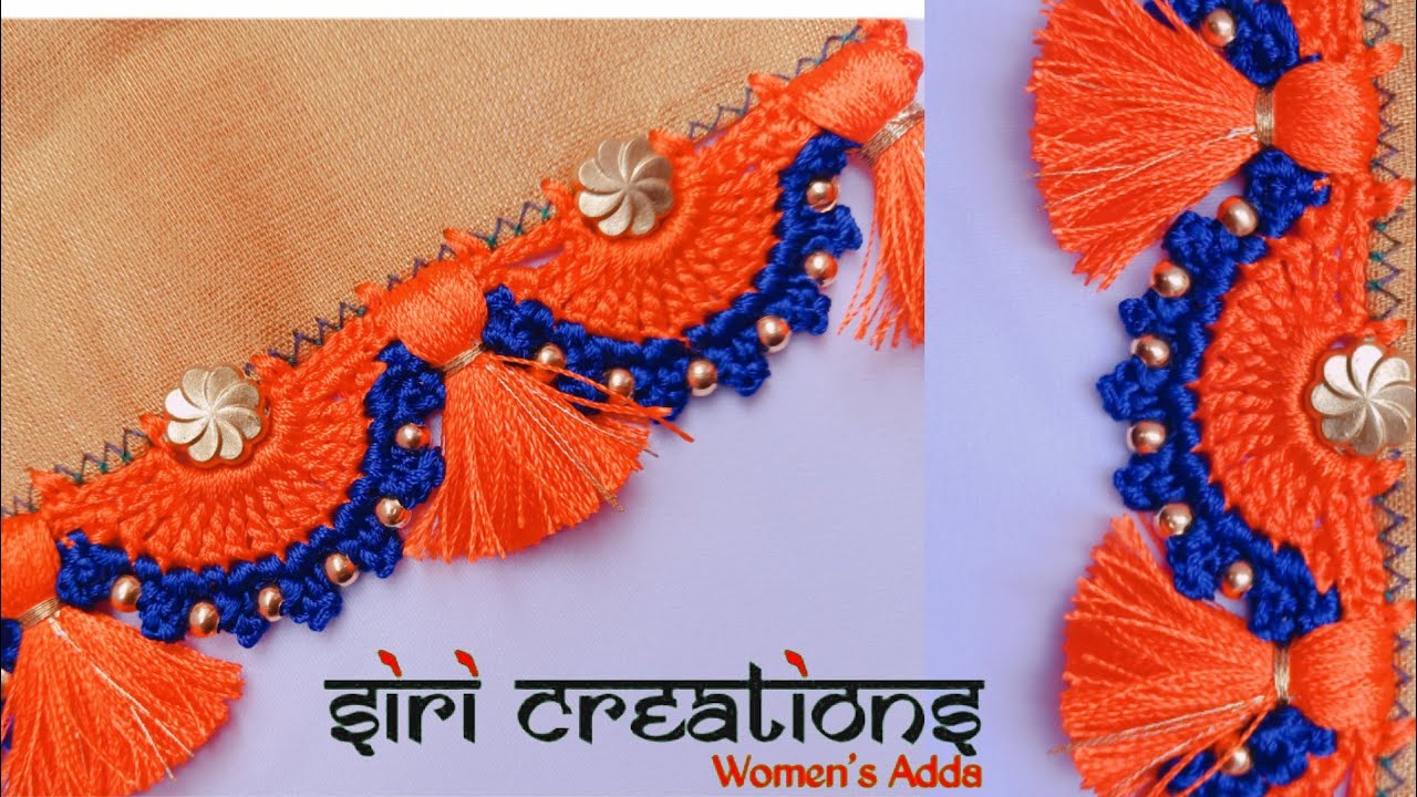 New #bridalsareekuchu #150 // Bridal #sareekuchu design tutorial ...