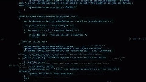 Software Hacker Code Stock Motion Graphics