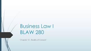 Chapter 13 - The Reality of Consent