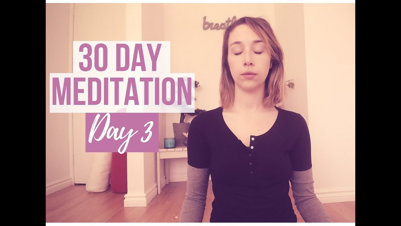 learn to meditate online Acceptance & Non-Resistance - Day 3/30 Day Meditation Challenge