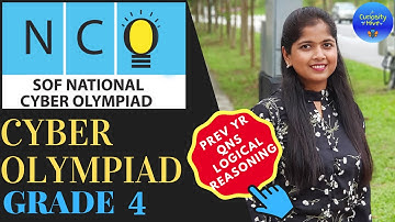 NCO - Cyber Olympiad for class 4 - Logical Reasoning Questions and Answers