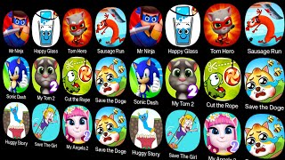 Happy Glass,Dog Runner,Brain Games IQ,Save the Doge,Huggy Story,Stick Hero Tower,Save the Bob screenshot 3