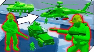 ТРЕНИРОВОЧНАЯ БАЗА СОЛДАТИКОВ - Attack on Toys Игра про игрушки  Война игрушек солдатиков