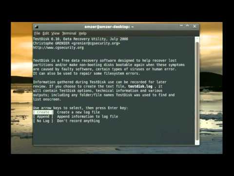 Recover deleted partitions using Testdisk in Ubuntu hqdefault