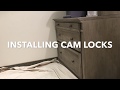 Installing Cam Locks Installing Cam Locks