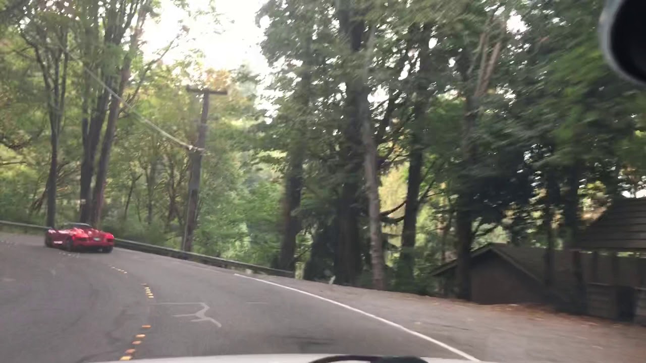 Chasing after Audi R8 thru Mercer Island WA
