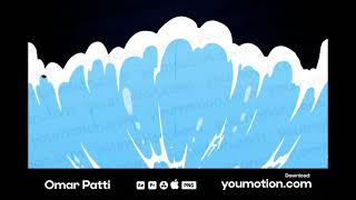 Cartoon Explosion Transition – 2D Blast Impact FX