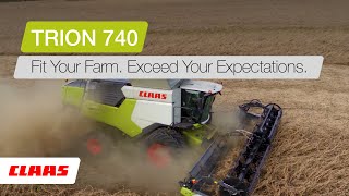 Claas Trion 740 Fit Your Farm. Exceed Your Expectations.
