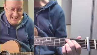 Dave plays Lights of Cheyenne: cover of James McMurtry song