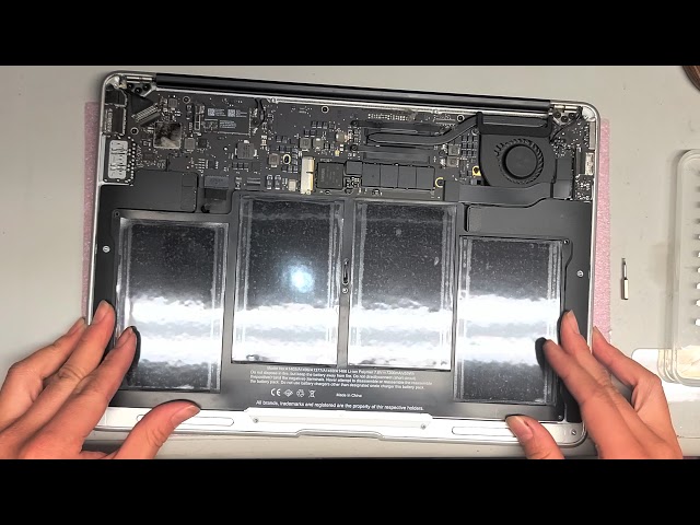 TUTO BestinMac Batterie  Comment remplacer la Batterie A1496 du Macbook Air  13″ A1466 (2013/2017)? 