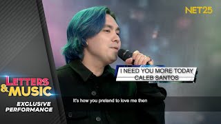 Caleb Santos - With A Smile (NET25 Letters and Music Performance)