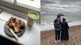 VLOG | London Cafes &amp; Brighton Moments