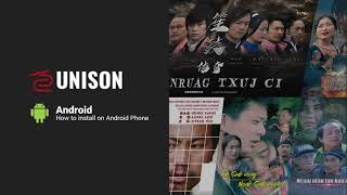 How to install Unison  - Android Phone