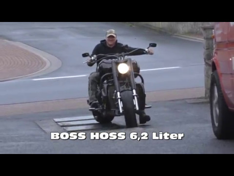 Video: Wie schnell ist ein Boss Hoss Motorrad?