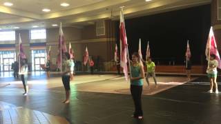 Seven Lakes High School Flag Warm Up