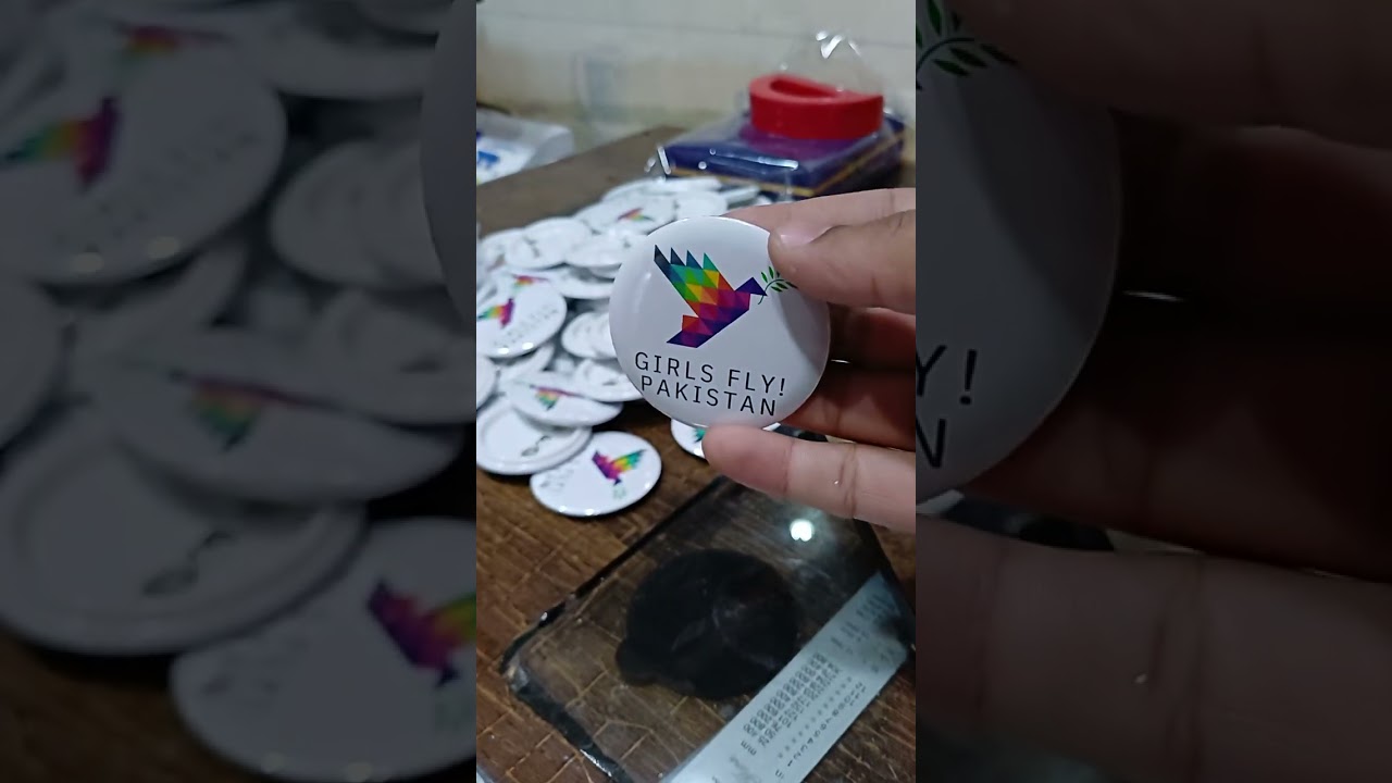 🎯 Customized Pin Badge Printing in Pakistan✨ Personalized Badges Collection – PrintingArt.pk