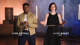 Star Wars A-Z with (Daisy Ridley and John Boyega)