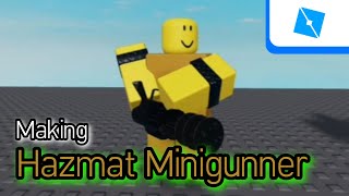 Replicate Hazmat Minigunner - Roblox Studio