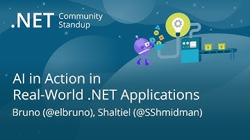 .NET AI Community Standup - AI in Action in Real-World .NET Applications