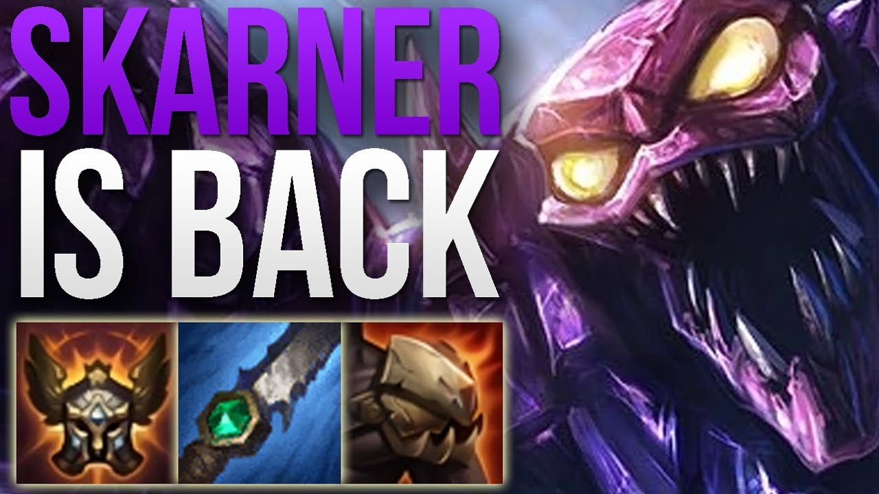 SKARNER 9.1 IS AMAZING | CHALLENGER SKARNER JUNGLE GAMEPLAY | Patch 9.1 S9
