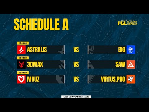 Astralis vs. BIG, 3DMAX vs. SAW, MOUZ vs. VirtusPro | Ronda 5 | PGL Cluj-Napoca 2025