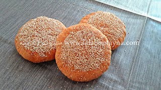 خبز المحراش أو خبيزات الشعيربمقادير مضبوطة صحيين وبنان Pain à l'orge/ khobz ch3ir (Mahrach)