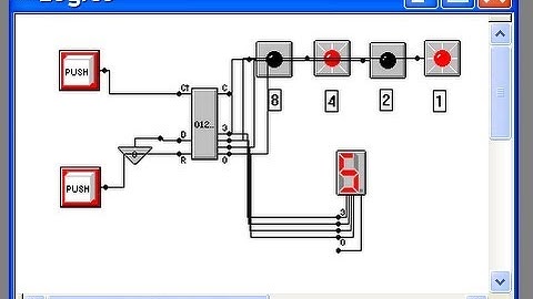 Counter,7 Segment Display, Binary Display