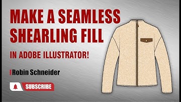 2. Create a Seamless Shearling Pattern in Adobe Illustrator – Step-by-Step Tutorial🔗 Watch it here