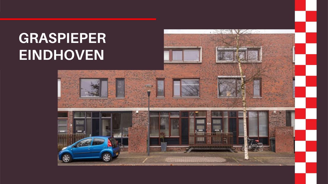 Great family house for rent in Meerhoven at the Graspieper in Eindhoven