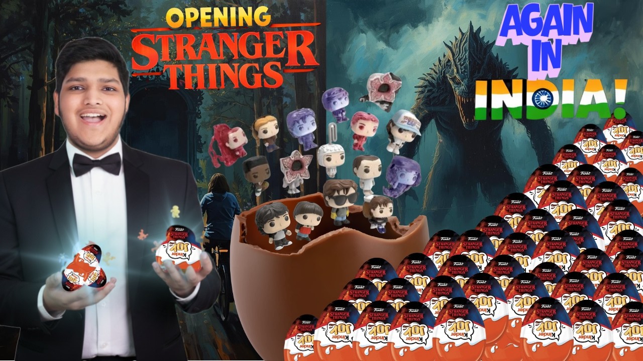 Opening stranger things kinder joy again until I get [ WILL ]Breaking my own record #theboredperson
