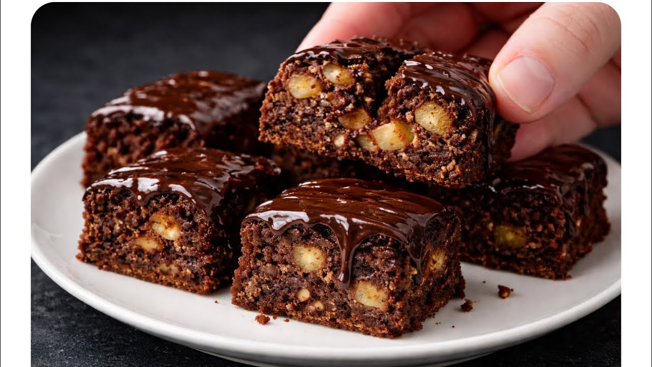 Kein Mehl, kein Zucker! Dessert aus Haferflocken, Apfel & Banane – in nur 5 Minuten 