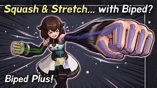 BipedPlus — Scale Animation · Squash & Stretch · Bone Mirror for 3ds Max | OtakuSolutions