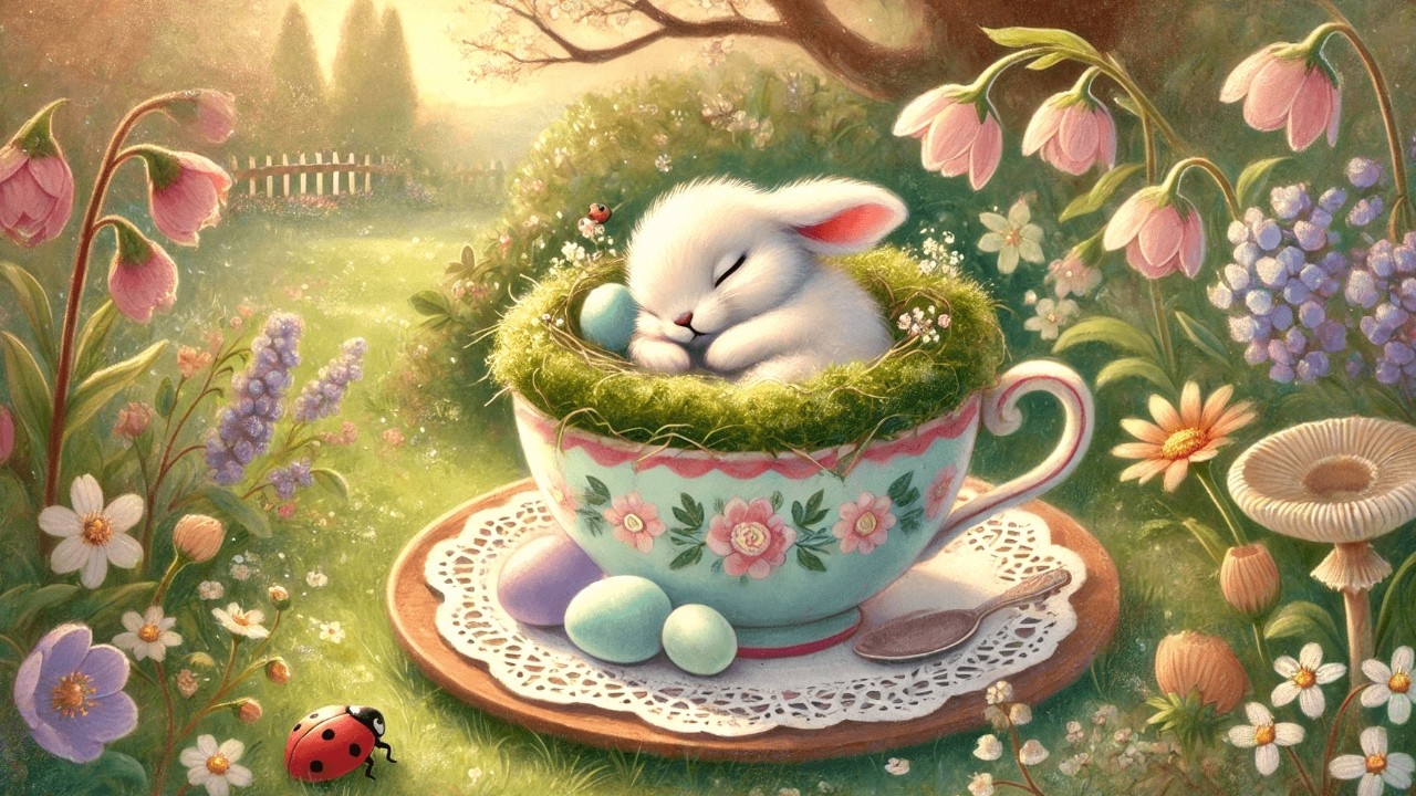 Relaxing Jazz Instrumental Background Music | Spring & Easter Ambience | Study, Work, or Unwind