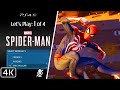 Marvel&#39;s Spider-Man [PS4P] Let&#39;s Play [1 of 4] 4K / Spectacular difficulty