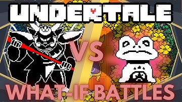 Asgore Vs. FROGGIT?! - Undertale What-If Battles