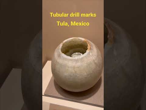 Tubular drill marks in Tula, Mexico | Archaic Lens