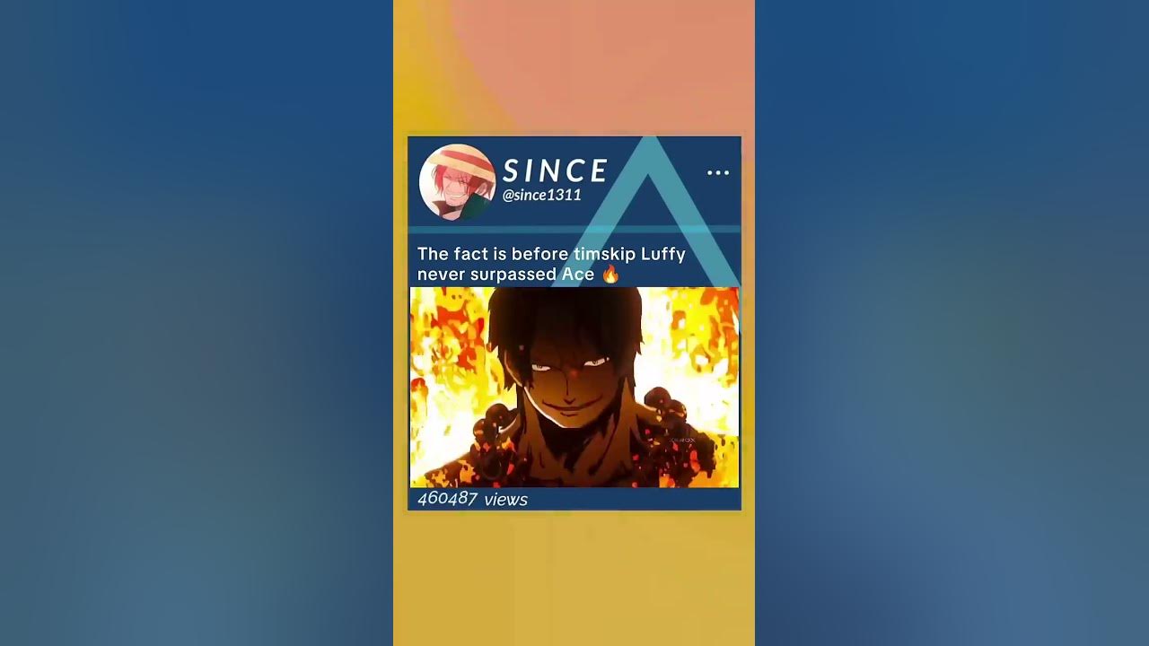 Bro had to die for MC devlopment #Ace #Luffy #Onepiece