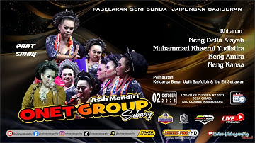 🔴LIVE SIANG JAIPONGAN ONET GROUP | PERHAJATAN BPK.UGIH SAEPULOH & IBU ETI SETIAWAN