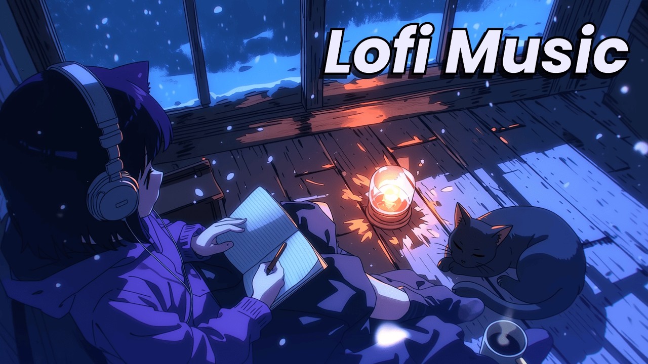 Lofi Music – Winter Night Deep Focus