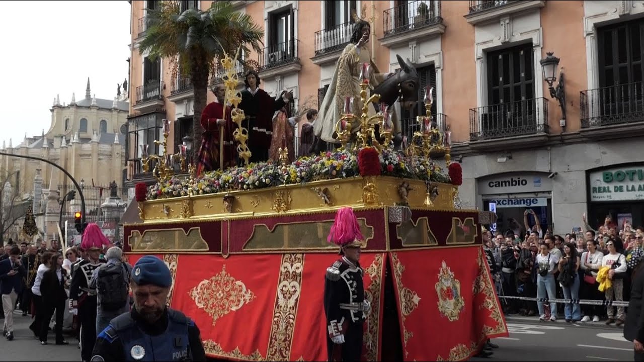 Procesión de la Borriquita Madrid 2024