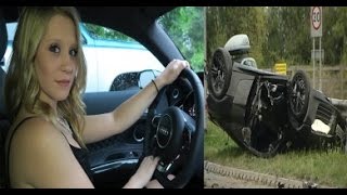 GIRLFRIEND CRASHED MY AUDI R8!?! (SUPERCAR)  CRASH